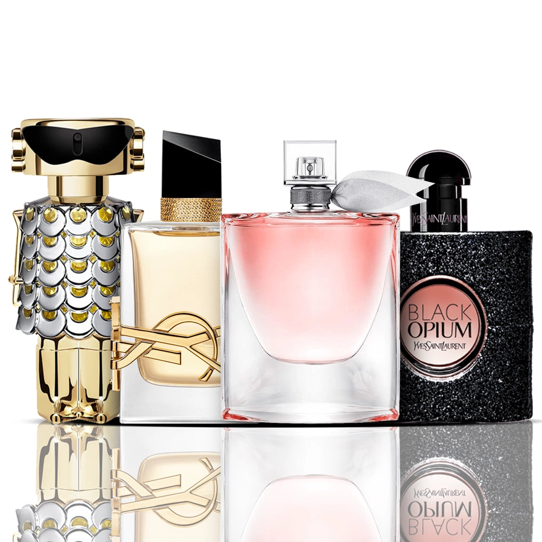 Set od 4 parfema | Libre + La Vie Est Belle + Black Opium + Fame 100 ml